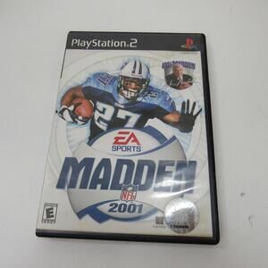 Madden‎ NFL 2001 COMPLETE (Sony PlayStation 2, 2000)